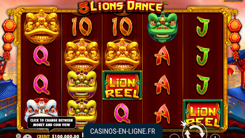 5 lions dance screenshot 1