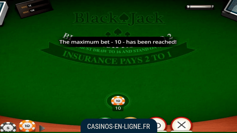 blackjack single hand screenshot 1