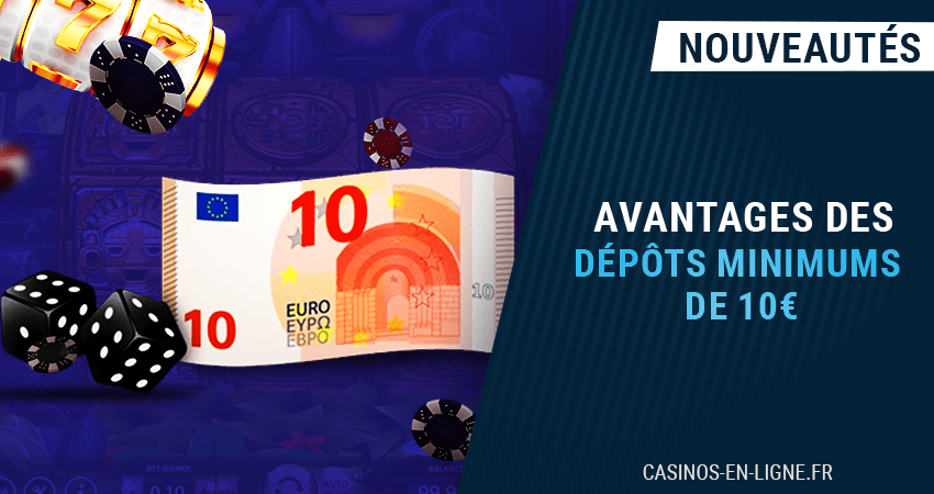 bonus du mardi accessibles dès 10 euros sur les casinos en ligne