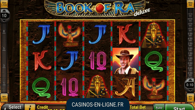 jeu book of ra deluxe screenshot