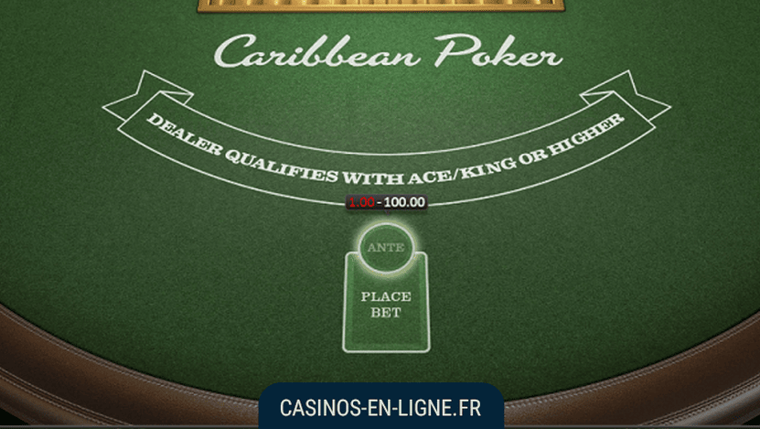 caribbean poker screenshot 1