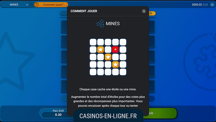 jeu casino mines screenshot 2