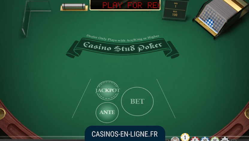 casino stud poker screenshot 1