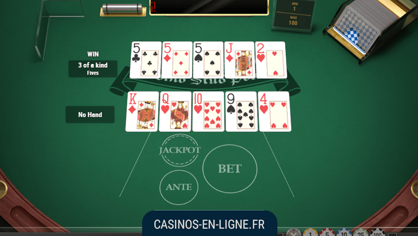 casino stud poker screenshot 2