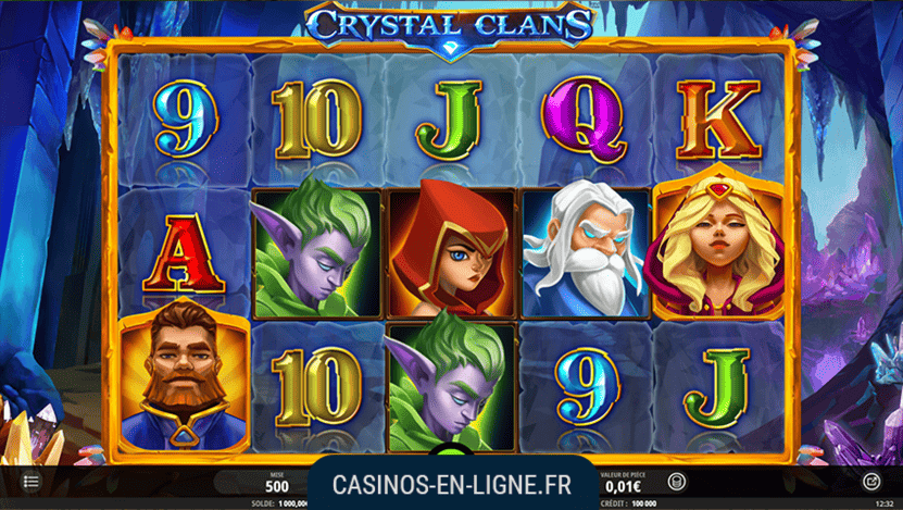 jeu crystal clans screenshot 1