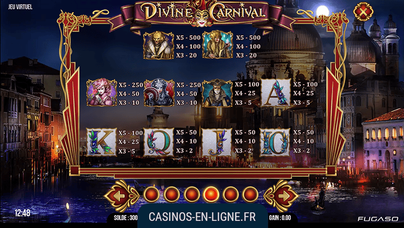 jeu divine carnival screenshot 2