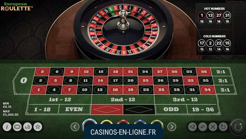 roulette europeenne screenshot 1