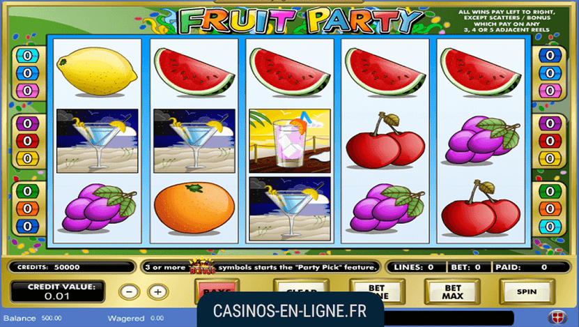 fruit party screenshot 1