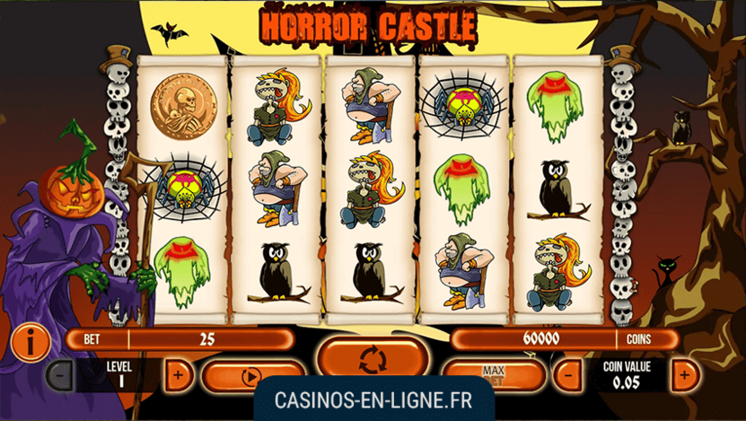 jeu horror castle screenshot