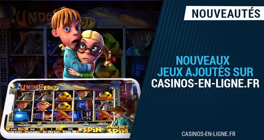 jeux ajoutés ces derniers jours sur casinos-en-ligne.fr