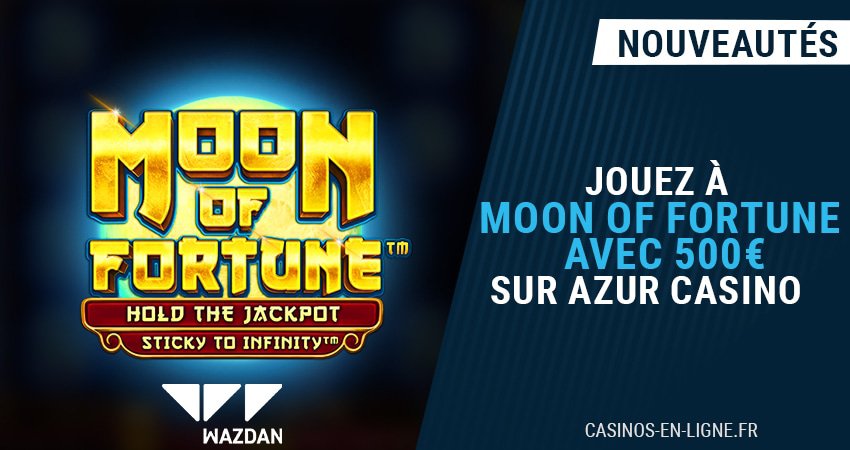 500 euro pour jouer moon fortune