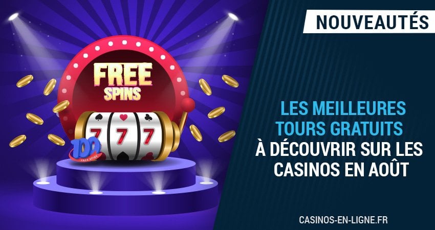 jouez vos jeux de casino préférés avec ces 4 bonus de free spins
