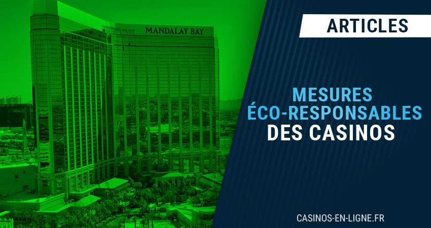 casinos supportent causes environnementales
