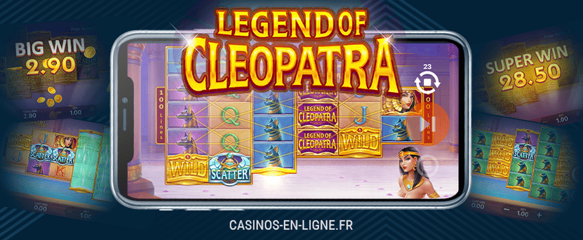 jeu legend of cleopatra