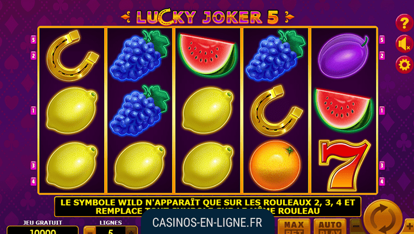 lucky joker 5 screenshot 1