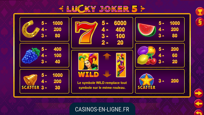 lucky joker 5 screenshot 2