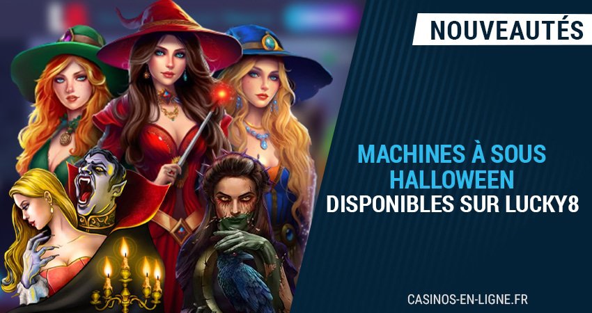 les meilleures machines à sous halloween sur lucky8 casino