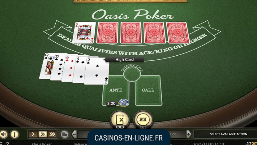 oasis poker screenshot 2