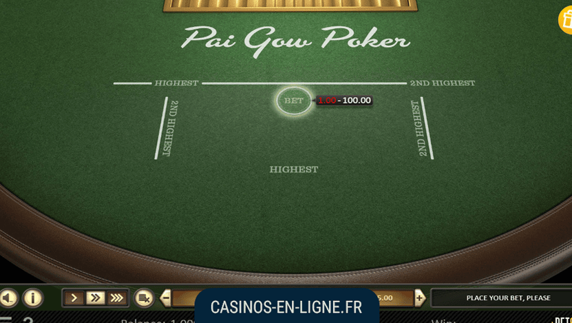 pai gow poker screenshot 1