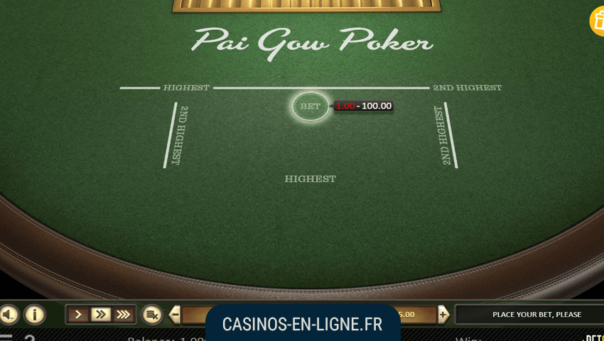 pai gow poker screenshot 1