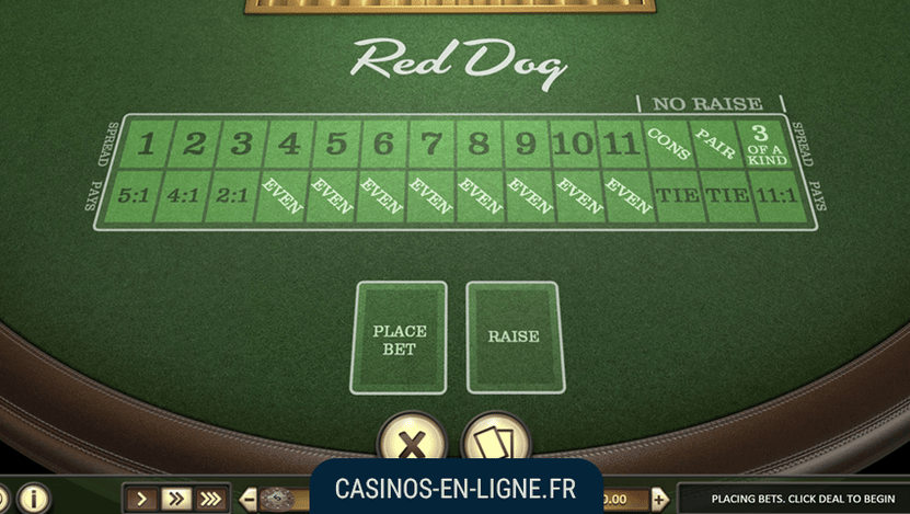 red dog poker screenshot 1