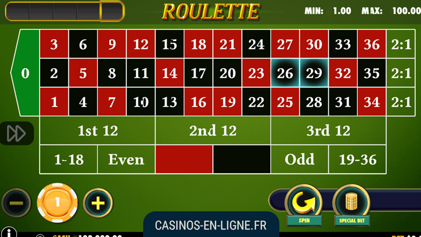 roulette classique screenshot 1