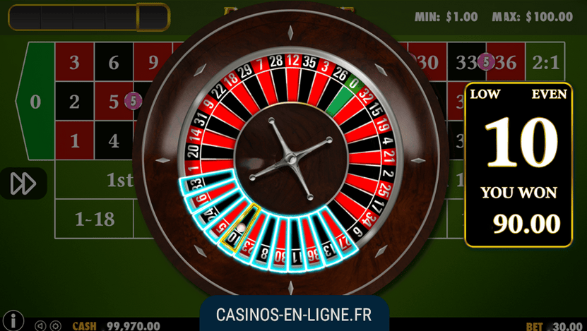 roulette classique screenshot 2