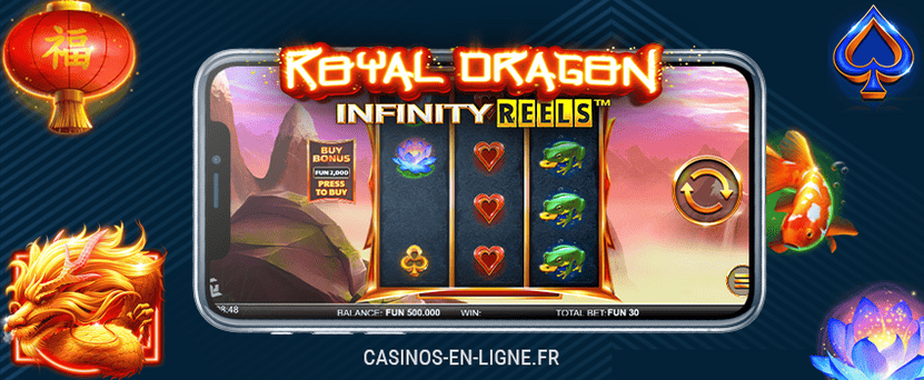 jeu royal dragon infinity reels