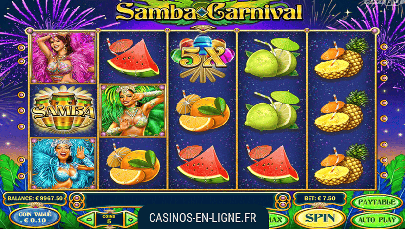 samba carnival screenshot 1
