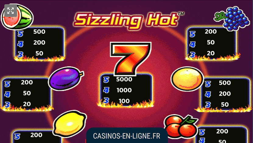 jeu sizzling hot screenshot 2
