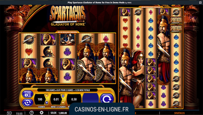 jeu spartacus screenshot