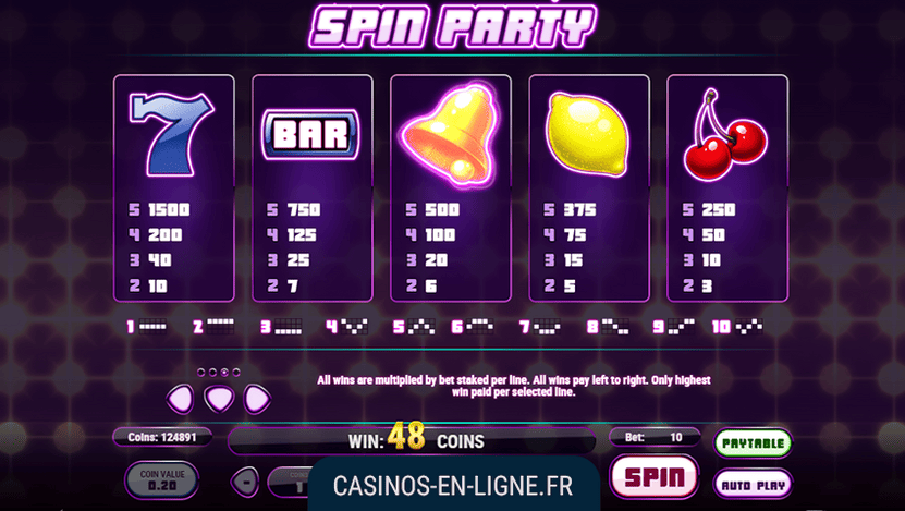 spin party screenshot 2