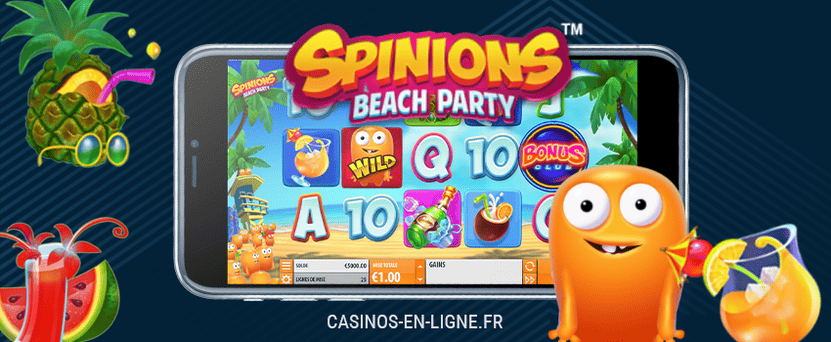 jeu spinions beach party