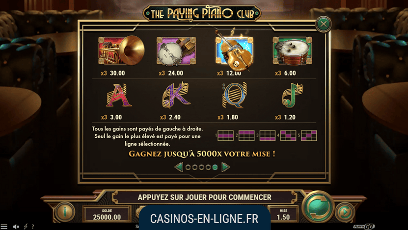 the paying piano club screenshot 2