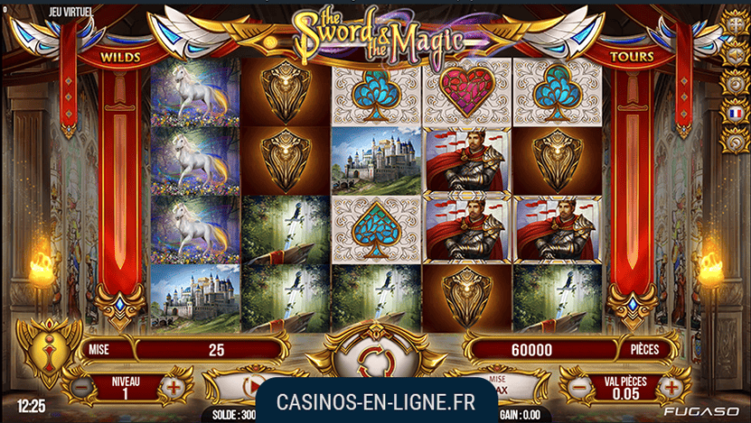jeu the sword and the magic screenshot