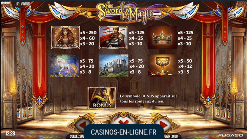 jeu the sword and the magic screenshot 2