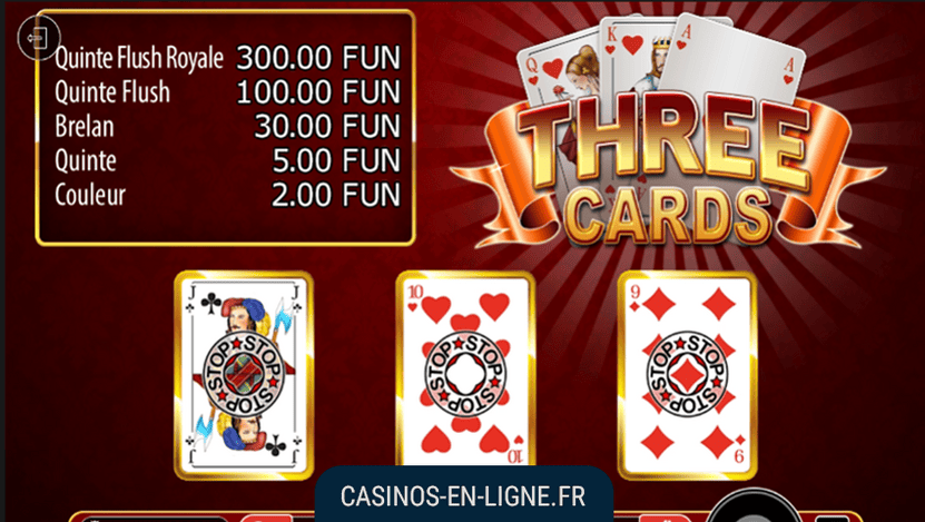 three card poker screenshot 2