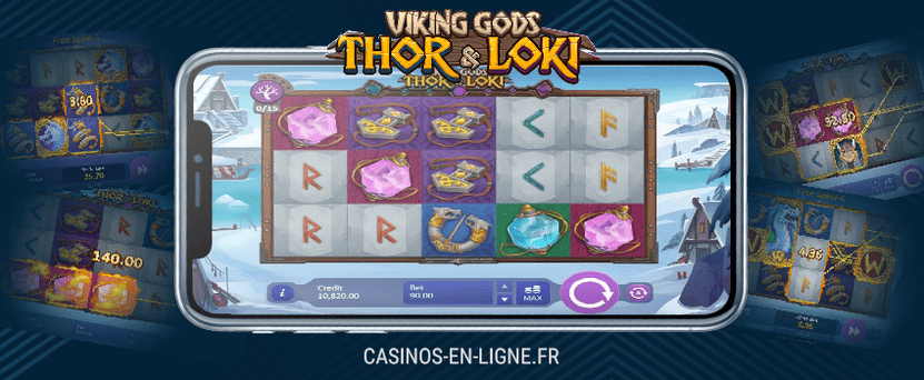 viking gods thor & loki main